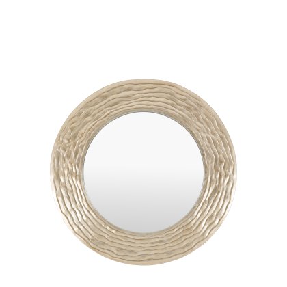 Mirrors - Cresta Round Mirror Champagne