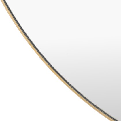 Mirrors - Highline Round Mirror Brass Large