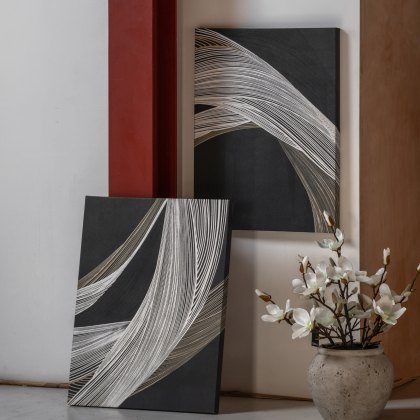 Curve Appeal - Framed Canvas Set of 2