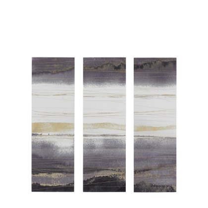Noir Sands - Triptych Art Set of 3