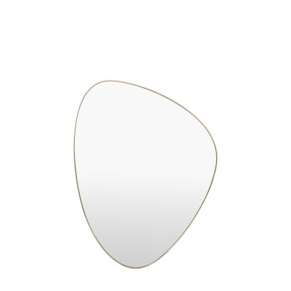 Mirrors - Highline Pebble Mirror Brass