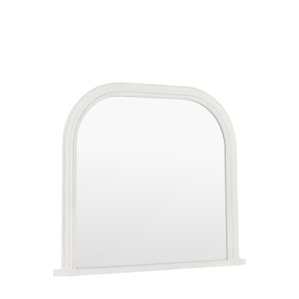 Mirrors - Shoreline Overmantle Mirror White
