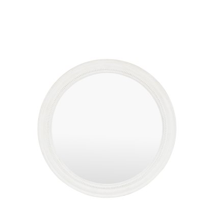Mirrors - Shoreline Round Mirror White
