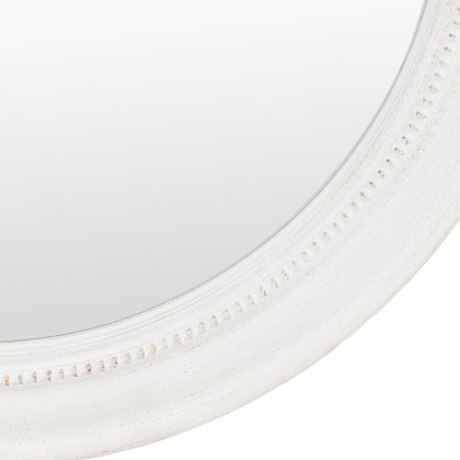 Mirrors - Shoreline Round Mirror White