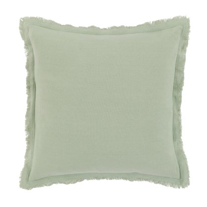 Cushions - Linen Look Cushion Sage 2pk