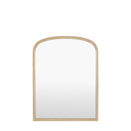Mirrors - Florentine Overmantle Mirror Champagne
