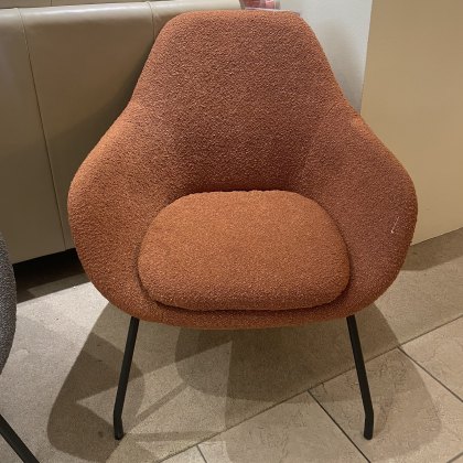 Moby - Accent Chair (Rust Fabric)