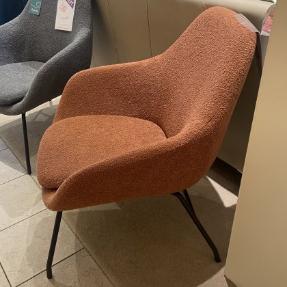 Moby - Accent Chair (Rust Fabric)