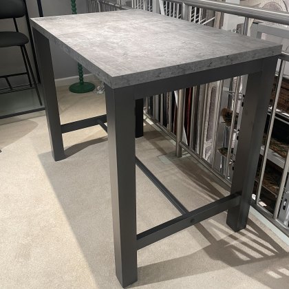 Roxburgh Dining - Large Bar Table (Stone Effect)