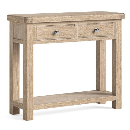 Providence (White Wash) - Console Table