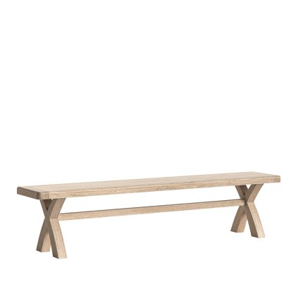 Normandy White Wash - Cross Bench