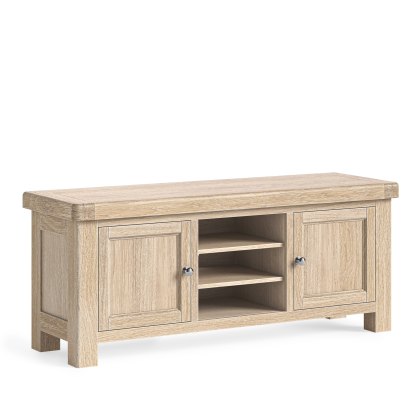 Providence (White Wash) - TV Unit (140 cm)