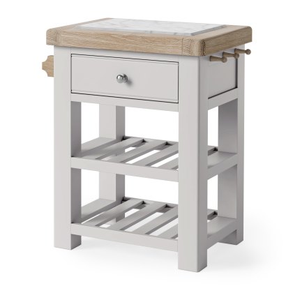 New Hampshire - Small Kitchen Island Stone Grey