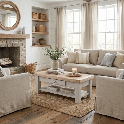 New Hampshire - Coffee Table (Stone Grey)