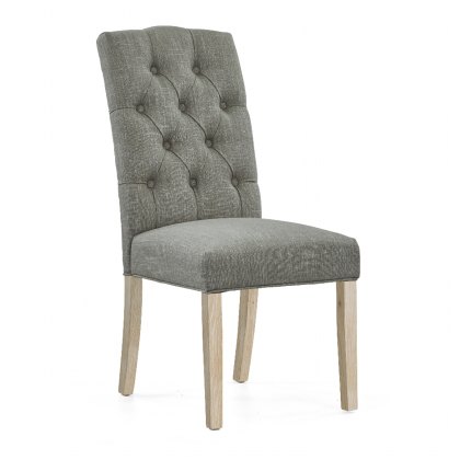 Provence - Chelsea Chair (Grey) White Wash Leg