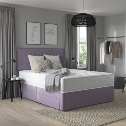 Relyon Dreamworld React Memory - Mattress and Divan Base Set Relyon Dreamworld React Memory - Mattress and Divan Base Set