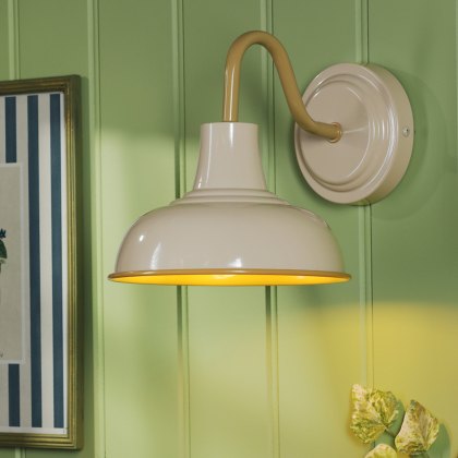 Joules - Hatfield Wall Light Gloss Taupe