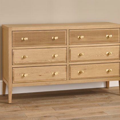 Bordeaux - 3+3 Drawer Chest
