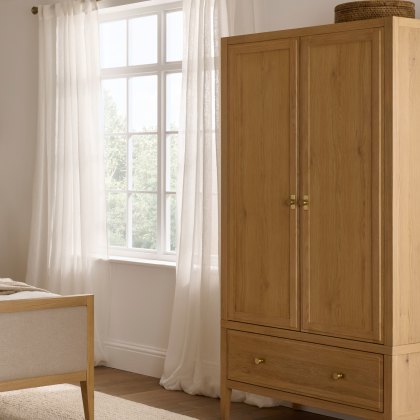 Bordeaux - Wardrobe with One Drawer