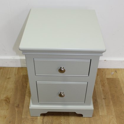 Hambledon - Bedroom Painted 2 Drawer Bedside Table