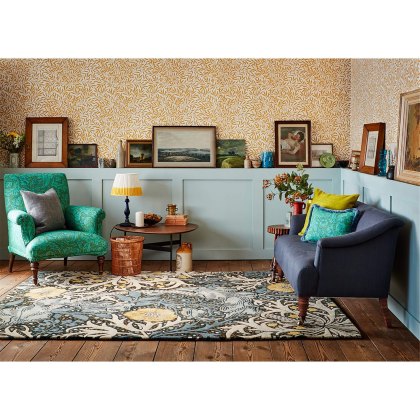 Morris - Seaweed Teal Rug