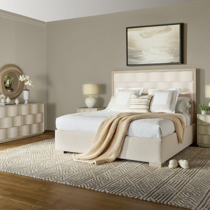 Malibu - 3 Drawer Bedside Table