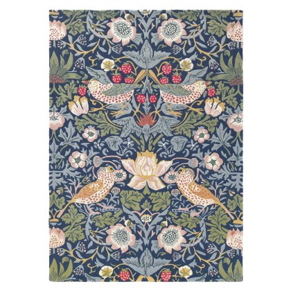 Morris Co - Strawberry Thief Indigo Rug
