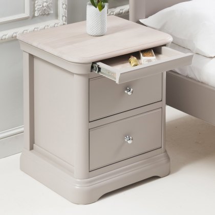Stag Cromwell Bedroom - Bedside Chest 2 Drawers