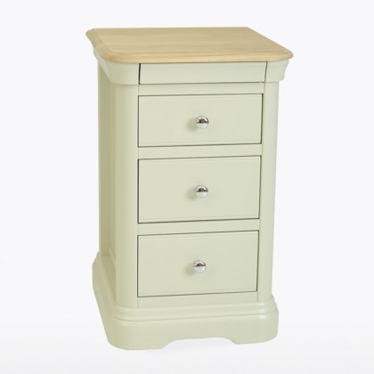 Stag Cromwell Bedroom - Bedside Chest 3 Drawers