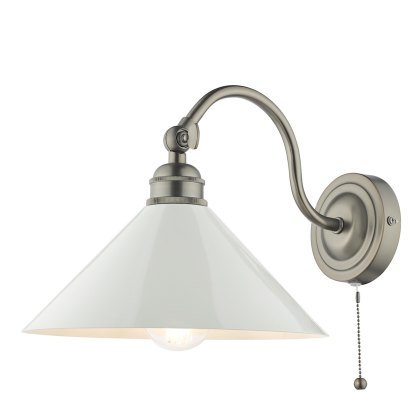 English Heritage - Audley End Wall Light Rubbed Bronze and Cream