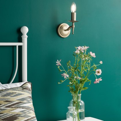 English Heritage - Marble Hill Wall Light Aged Brass Bracket Only