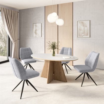 Ravello - Oval Dining Table (160cm)