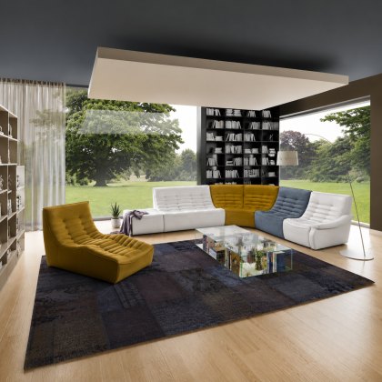 Marco - Corner Sofa with Recliner Chair