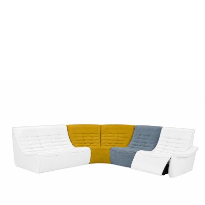 Marco - Corner Sofa with Recliner Chair