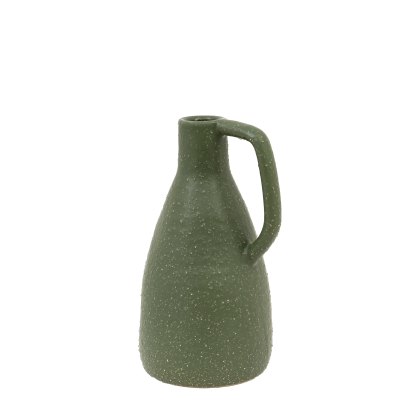 Accessories - Ojal Ceramic Vase Olive