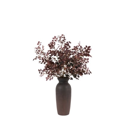 Faux Flowers - Burgundy Eucalyptus Arrangement Faux Flowers - Burgundy Eucalyptus Arrangement