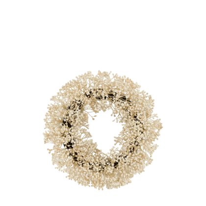 Accessories - Natural Gypsophila Wreath