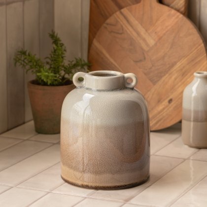 Accessories - Lara Crackle Glaze Vase Natural Accessories - Lara Crackle Glaze Vase Natural
