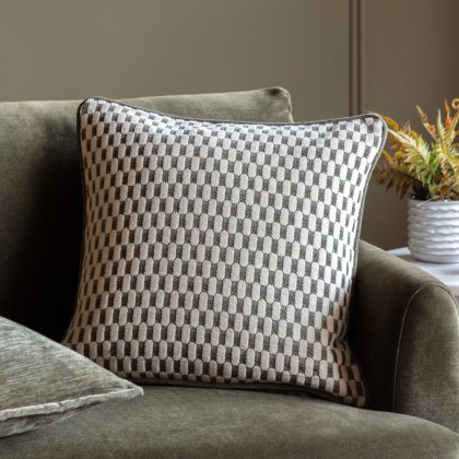 Cushions - Marais Jacquard Cushion Olive