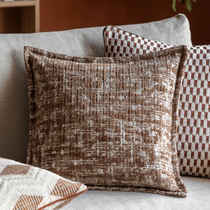 Cushions - Vellum Jacquard Cushion Camel Cushions - Vellum Jacquard Cushion Camel