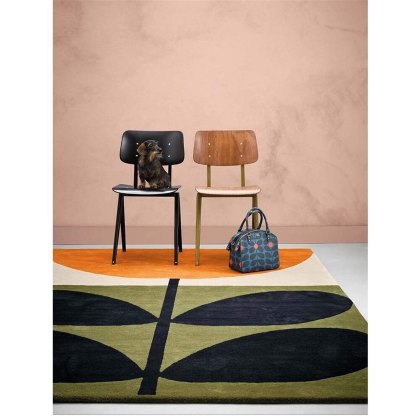 Orla Kiely - Stem Black Rug