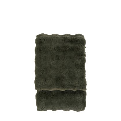 Throws - Marshmallow Rabbit Faux Fur Olive
