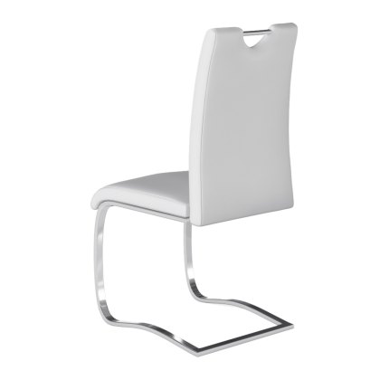 Gabi - Dining Chair (White PU)