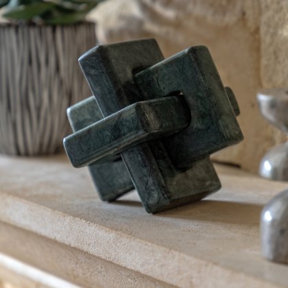 Accessories - Amadora Link Marble Square Green