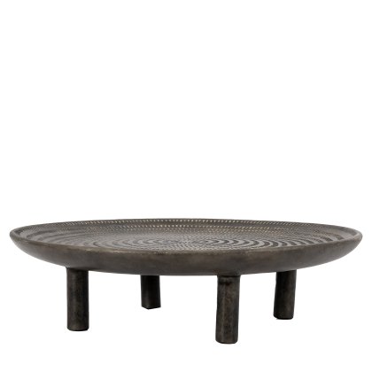 Accessories - Sgraffito Footed Tray Large Accessories - Sgraffito Footed Tray Large
