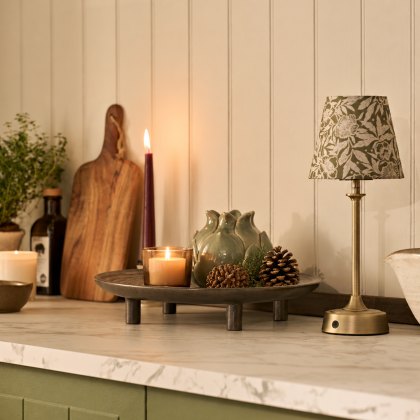 Accessories - Sgraffito Footed Tray Large