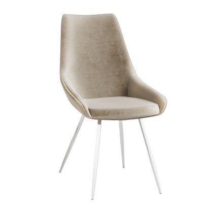 Lanna - Dining Chair (Mink Fabric)