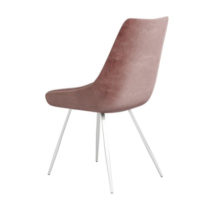 Lanna - Dining Chair (Pink Fabric)