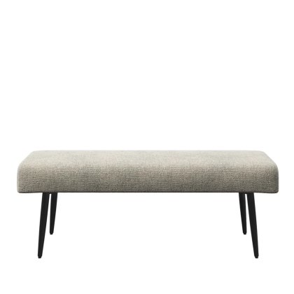 Abbott - Backless Bench (Champagne Fabric)