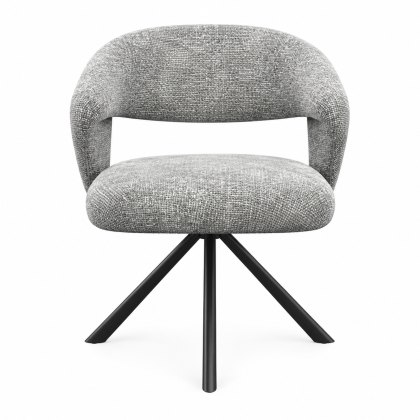Abbott - Swivel Dining Chair (Grey)